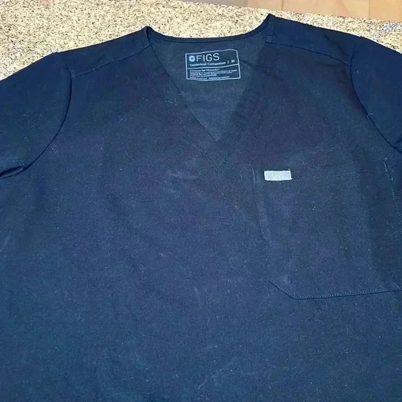 Figs Casma Three-Pocket Scrub Top - Picture 2 of 4
